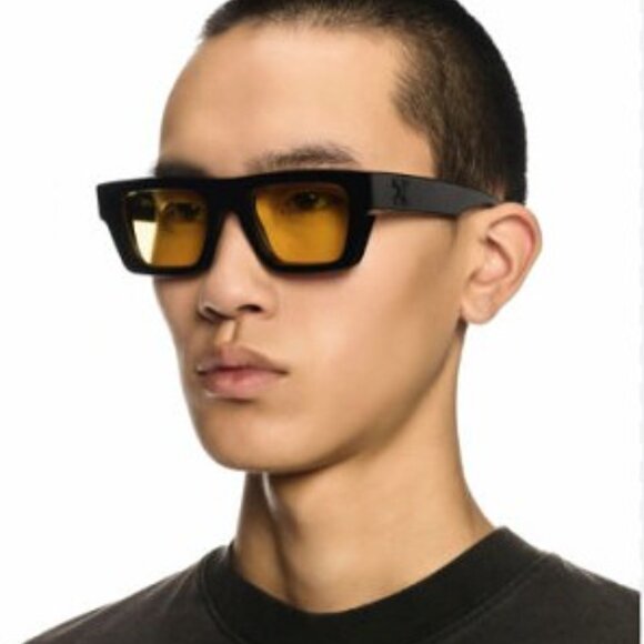 Off-White OERI145 OREGON 0107 Sunglasses White Square Frame, Grey Lenses - Picture 6 of 12